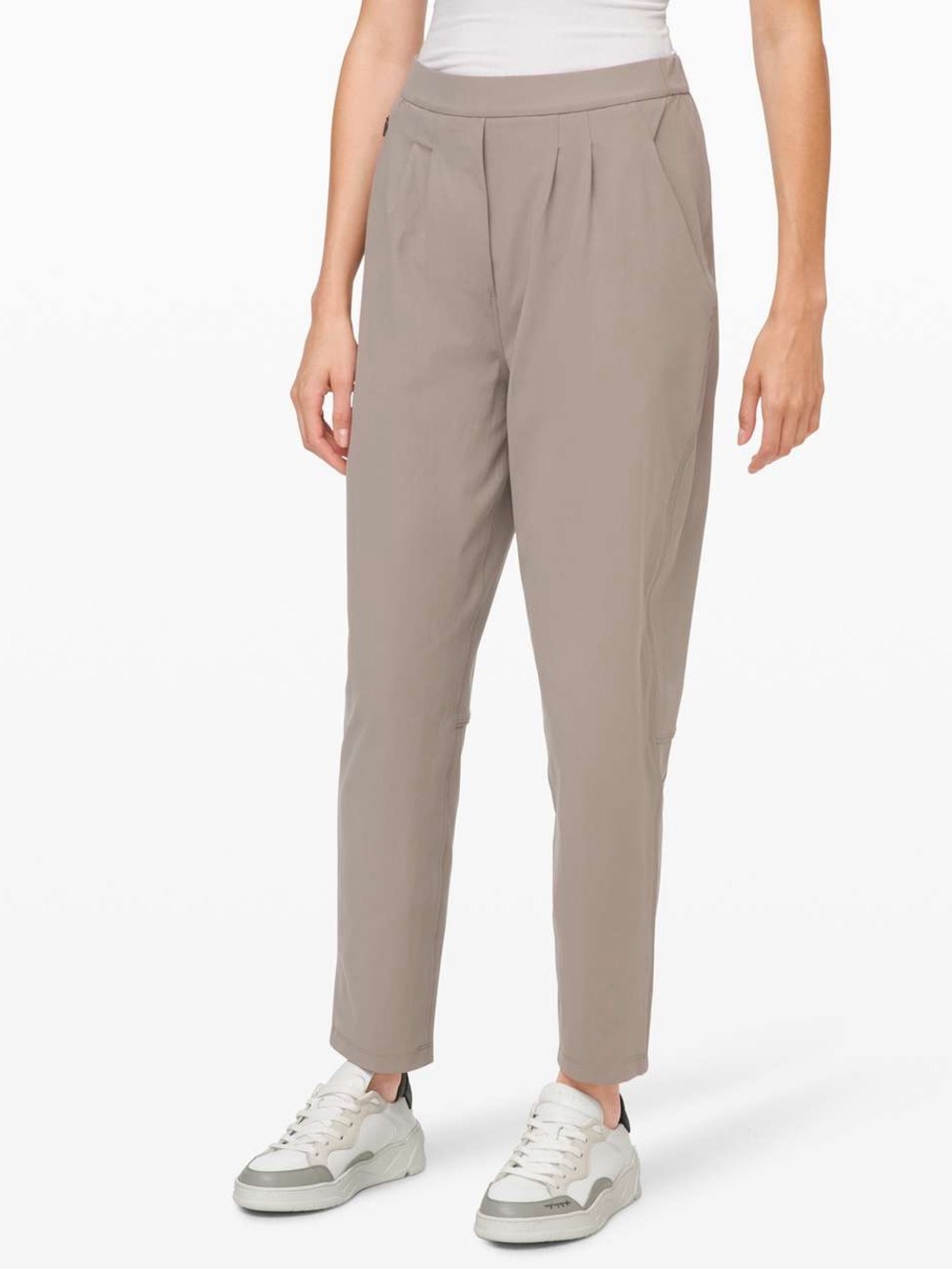 lululemon essential high-rise trouser : carbon dust